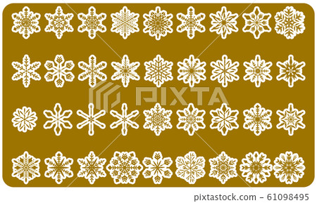 Snowflake gold Snowflake gold 61098495