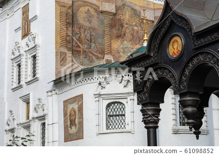 Spasskaya Church of Chist the Saviour in the center of Irkutsk city is one of the oldest stone building in Irkutsk. 61098852