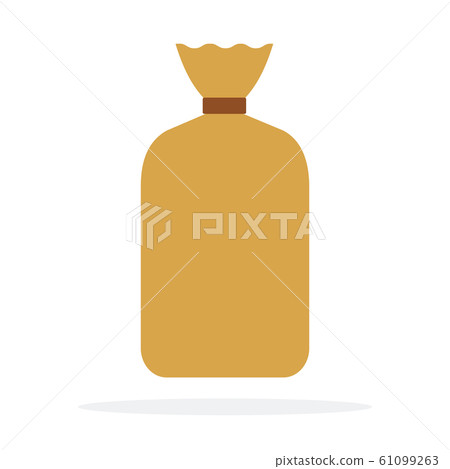 Woven brown sack 61099263