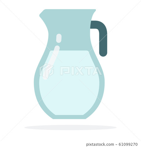 Glass jug of milk 61099270
