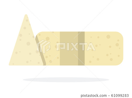 Cheese head and cheese triangle 61099283