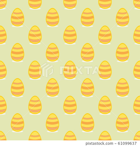 Tile vector pattern with easter eggs on green background for seamless decoration wallpaper Tile vector pattern with easter eggs on green background for seamless decoration wallpaper 61099637
