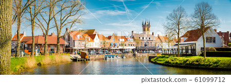Historic town of Sluis, Zeelandic Flanders region, Netherlands Historic town of Sluis, Zeelandic Flanders region, Netherlands 61099712