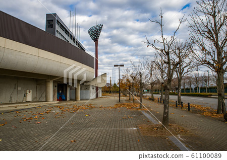 12月中午之後,從To木縣宇都宮市外看到的清原體育場的外觀 12月中午之後,從To木縣宇都宮市外看到的清原體育場的外觀 61100089