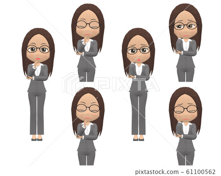 [困擾]黑人女性西裝直前 61100562