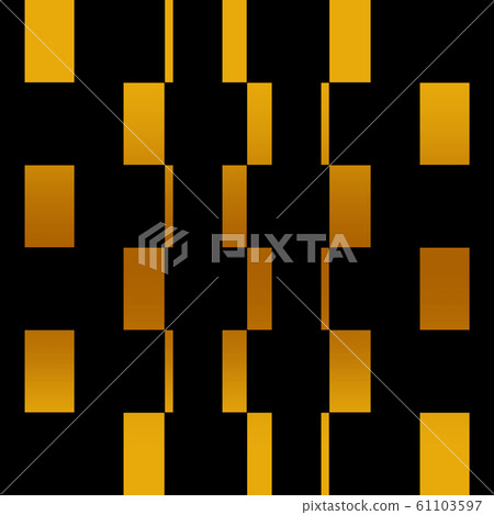 Japanese style seamless pattern gold 61103597