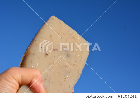 Plenty of raw konjac, konjac, vegetables, ingredients image material 61104241