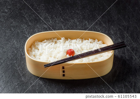 Japanese style famous lunch box (bento) 61105543