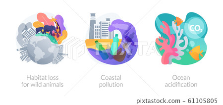 Habitat destruction vector concept metaphors Habitat destruction vector concept metaphors 61105805