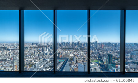 City view @ Scramble Square 45F View from indoor observation deck 61106845