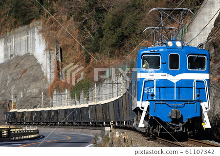 Chichibu Railway Ore Freight Train Deki Unit 503 61107342