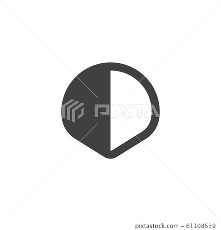Shell vector icon illustration 61108539