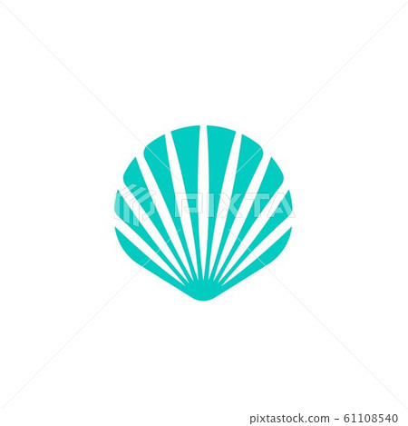 Shell vector icon illustration 61108540