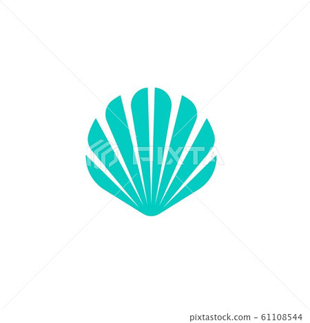 Shell vector icon illustration Shell vector icon illustration 61108544