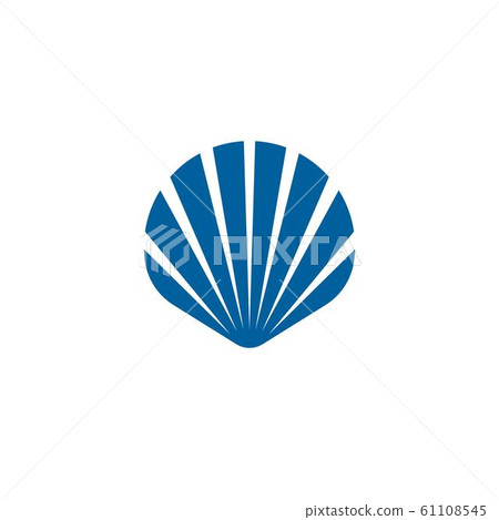 Shell vector icon illustration Shell vector icon illustration 61108545