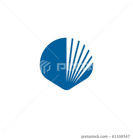 Shell vector icon illustration 61108547