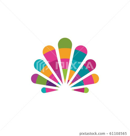 Shell vector icon illustration Shell vector icon illustration 61108565