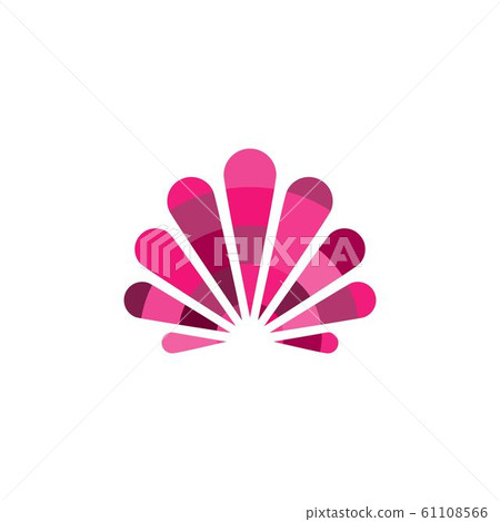 Shell vector icon illustration 61108566
