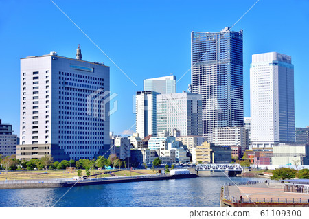Reiwa 1st year Yokohama Minato Mirai scenery Reiwa 1st year Yokohama Minato Mirai scenery 61109300