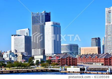 Reiwa 1st year Yokohama Minato Mirai scenery 61109389