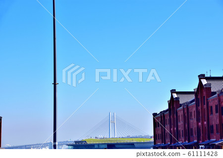 Reiwa 1st year Yokohama Minato Mirai scenery Red brick warehouse Reiwa 1st year Yokohama Minato Mirai scenery Red brick warehouse 61111428