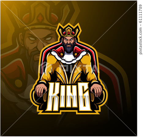 The King esport mascot logo design The King esport mascot logo design 61111789