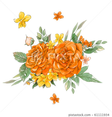 A large set of watercolors tender roses super quality. A large set of watercolors tender roses super quality. 61111934