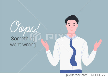 Gesture oops, sorry or I do not know 61114177