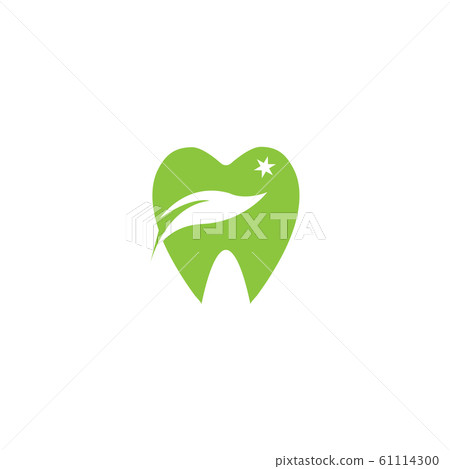 DENTAL LOGO VECTOR ILUSTRATION TEMPLATE. 61114300