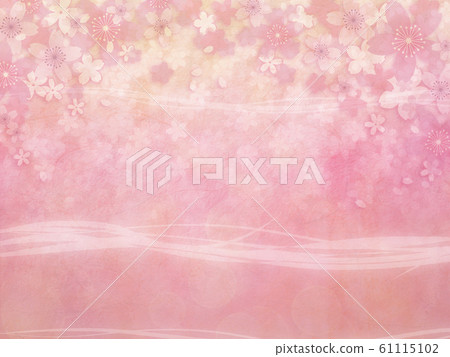 櫻花（背景材料） 61115102