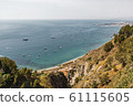 Beautiful paradise bay of Taormina in Sicily Italy 61115605