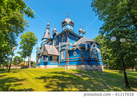 Orthodox church in Puchly village, Poland 61117038