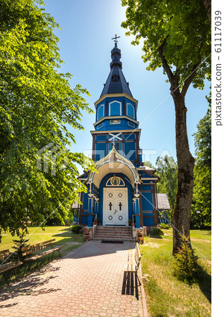 Orthodox church in Puchly village, Poland 61117039