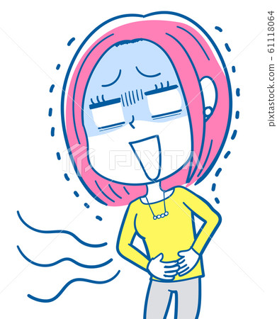 圖庫插圖：女性女女人 61118064