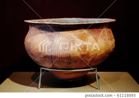 Ancient pottery and prehistory ceramic ware in Ban Chiang Museum Ancient pottery and prehistory ceramic ware in Ban Chiang Museum 61118093