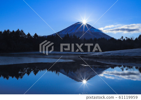 Double Diamond Fuji @ Ryujin Pond 61119959