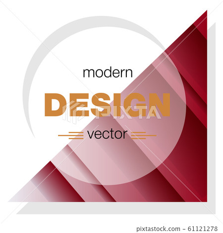 Minimalistic design, creative concept, modern diagonal abstract background Geometric element. 61121278