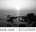 Sunset monochrome 61121604