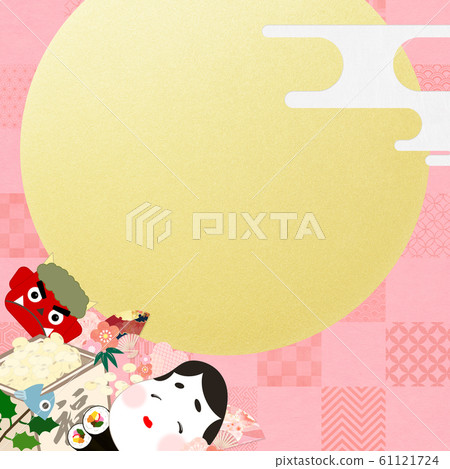 背景Setsubun女士真木Ehomaki 61121724