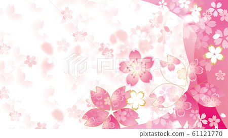 Cherry blossom illustration Cherry blossom illustration 61121770