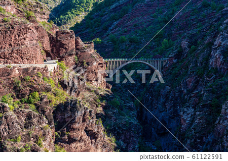 Gorges de Daluis or Chocolate canyon in 61122591