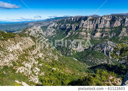 Verdon Gorge, Gorges du Verdon in French Alps, 61122603