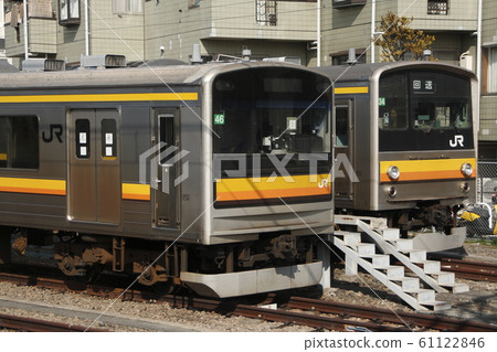 Yamu Station detention line Nambu line 205 series 61122846