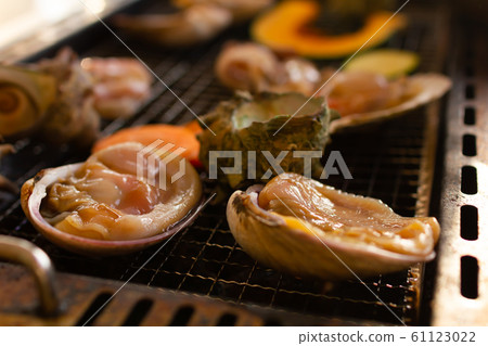 Up of seafood BBQ Up of seafood BBQ 61123022