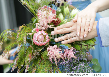 婚禮花束戒指 婚禮花束戒指 61124122