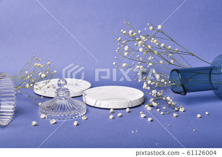 Product display for mock up presentation, Natural background use for skincare or cosmetics. 61126004