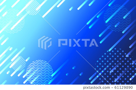 Blue neon color gradient digital background Blue neon color gradient digital background 61129890