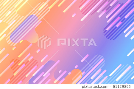 柔和的顏色漸變數字背景 插圖素材 圖庫