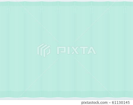 Hospital room curtain background illustration _ green 61130145
