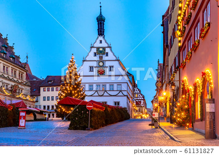 Christmas Rothenburg ob der Tauber, Germany 61131827